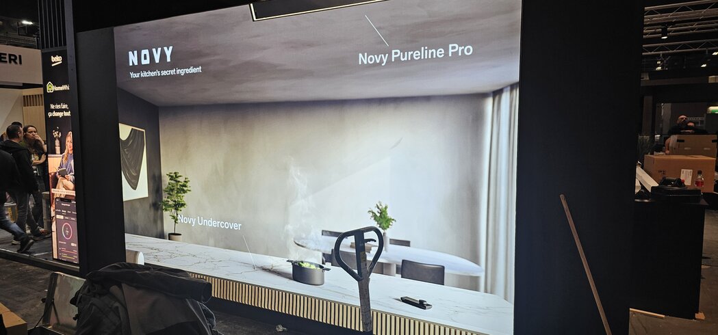 Montage eines Messestands