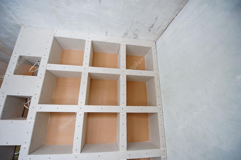 Errichtung einer leichten Trockenbau-Trennwand